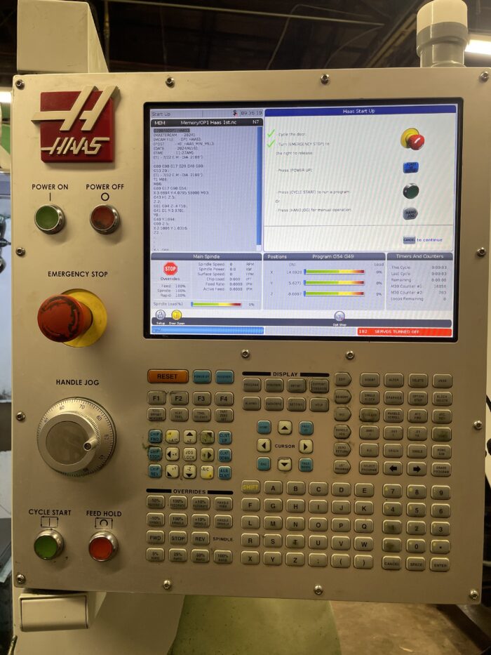 HAAS MINI MILL (2020) CNC 16 x 14 x 15 VERTICAL MACHINING CENTER - Image 3