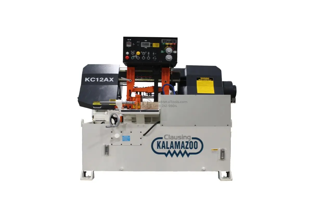Clausing KC12AX 12” x 12” Automatic Horizontal Bandsaw