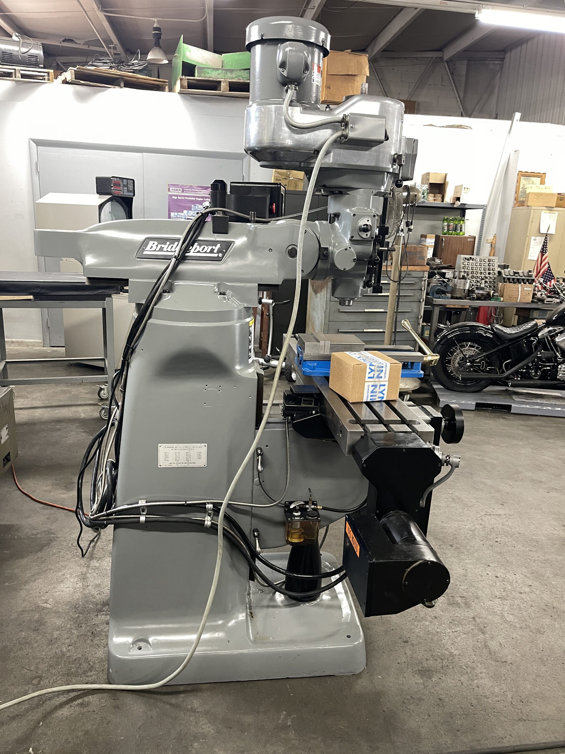 BRIDGEPORT SERIES 1 VERTICAL MILLING MACHINE w/ TRAK 2 AXIS CNC CONTROL - Image 3