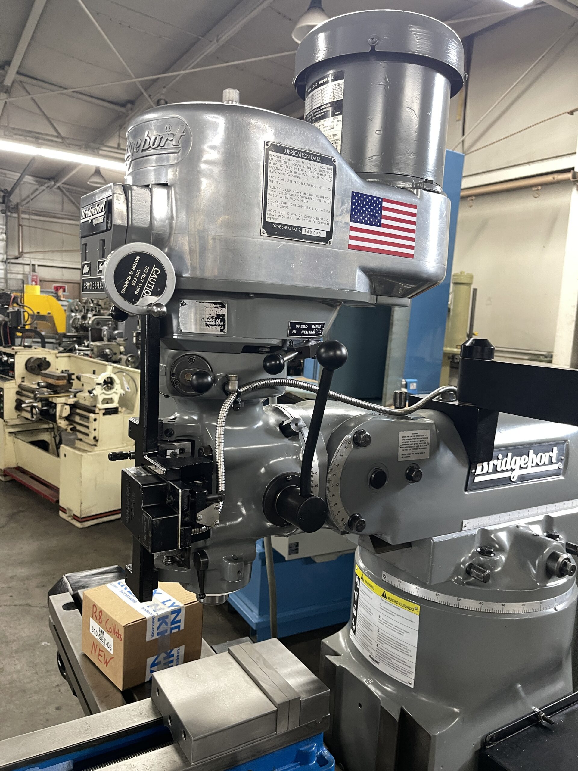 BRIDGEPORT SERIES 1 VERTICAL MILLING MACHINE w/ TRAK 2 AXIS CNC CONTROL - Image 4