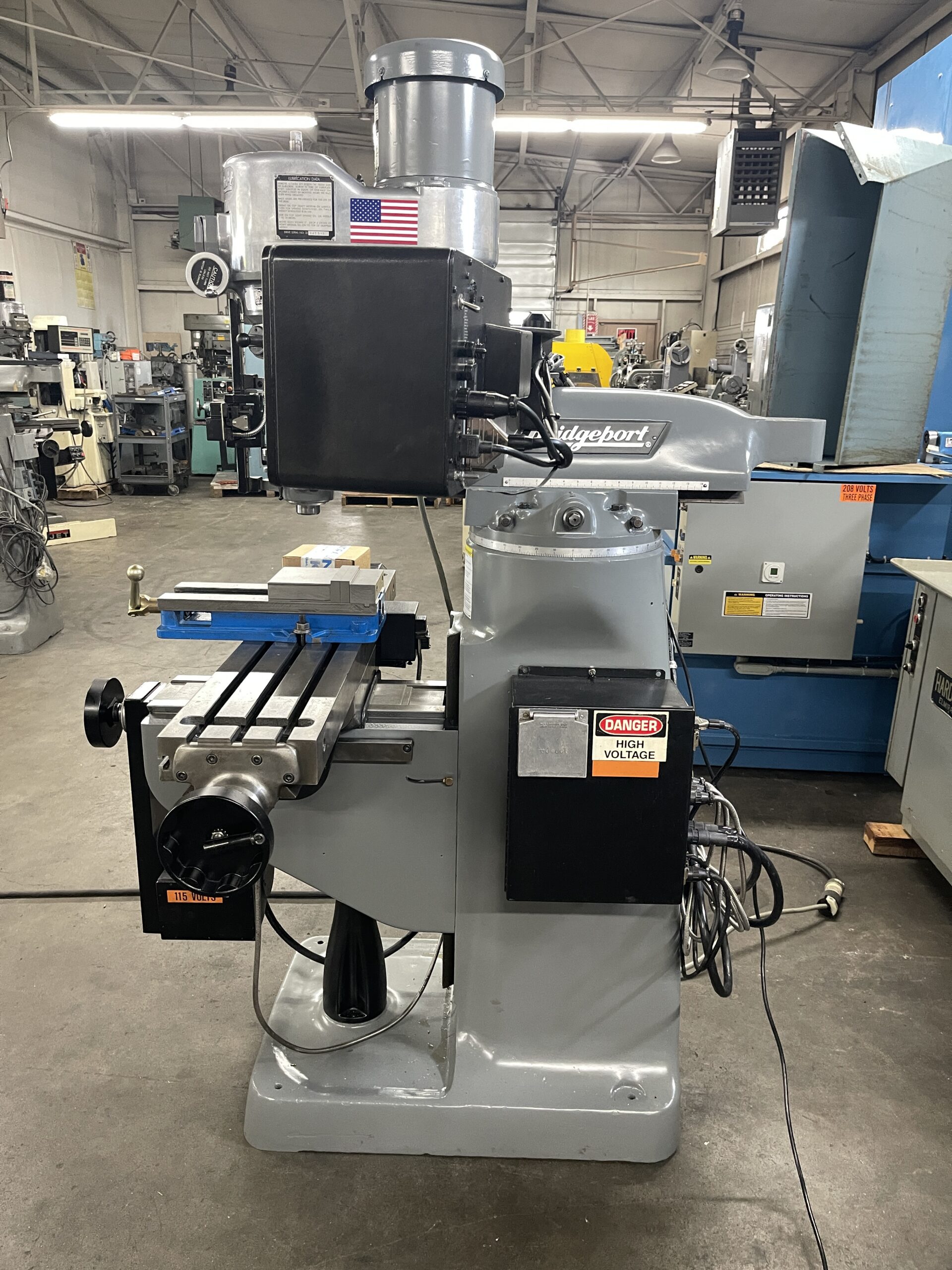 BRIDGEPORT SERIES 1 VERTICAL MILLING MACHINE w/ TRAK 2 AXIS CNC CONTROL - Image 5