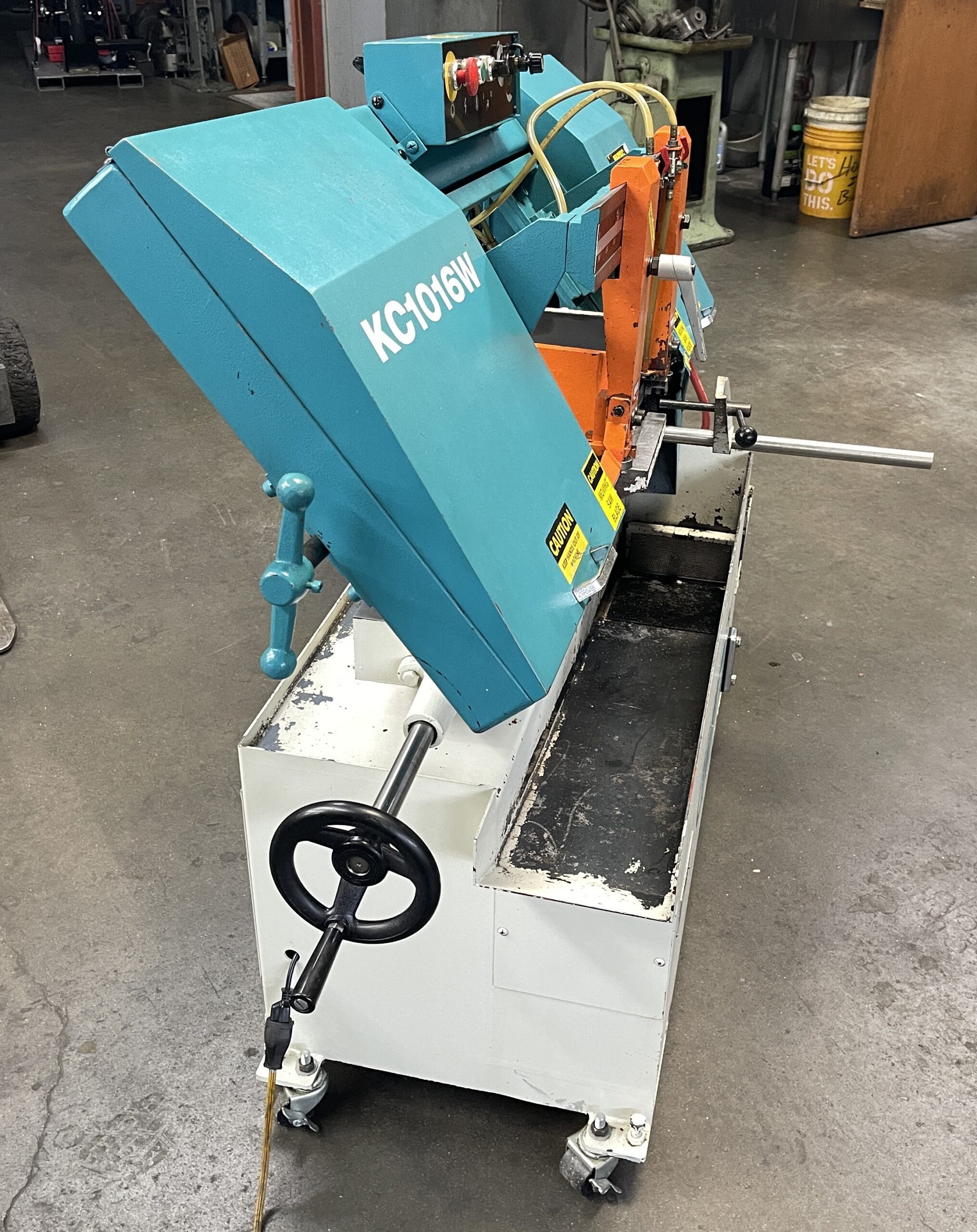 CLAUSING MODEL KC1016W Manual Cutting Horizontal Bandsaw - Image 3