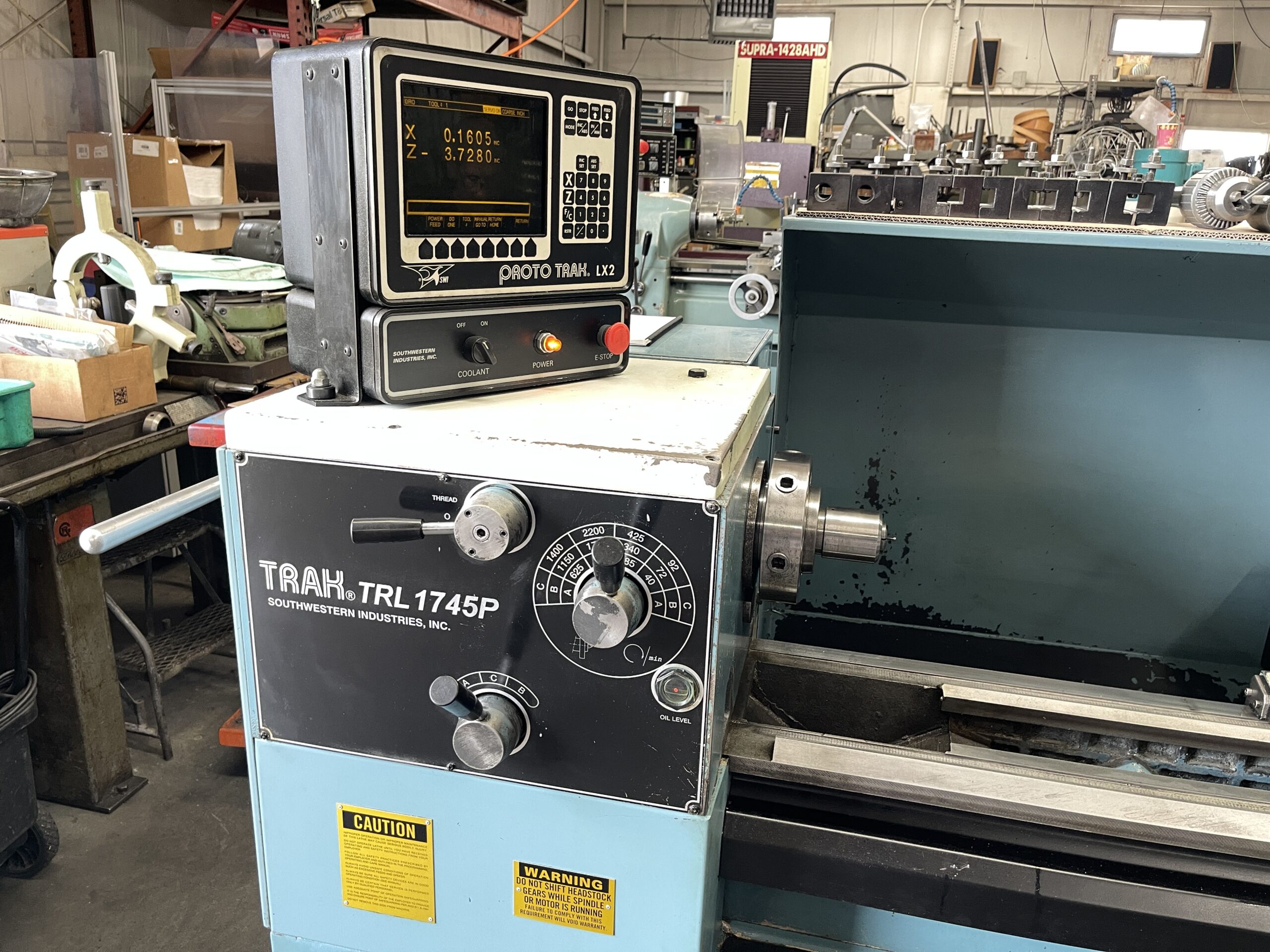 SOUTHWESTERN INDUSTRIES TRAK TRL 1745P LATHE - Image 10