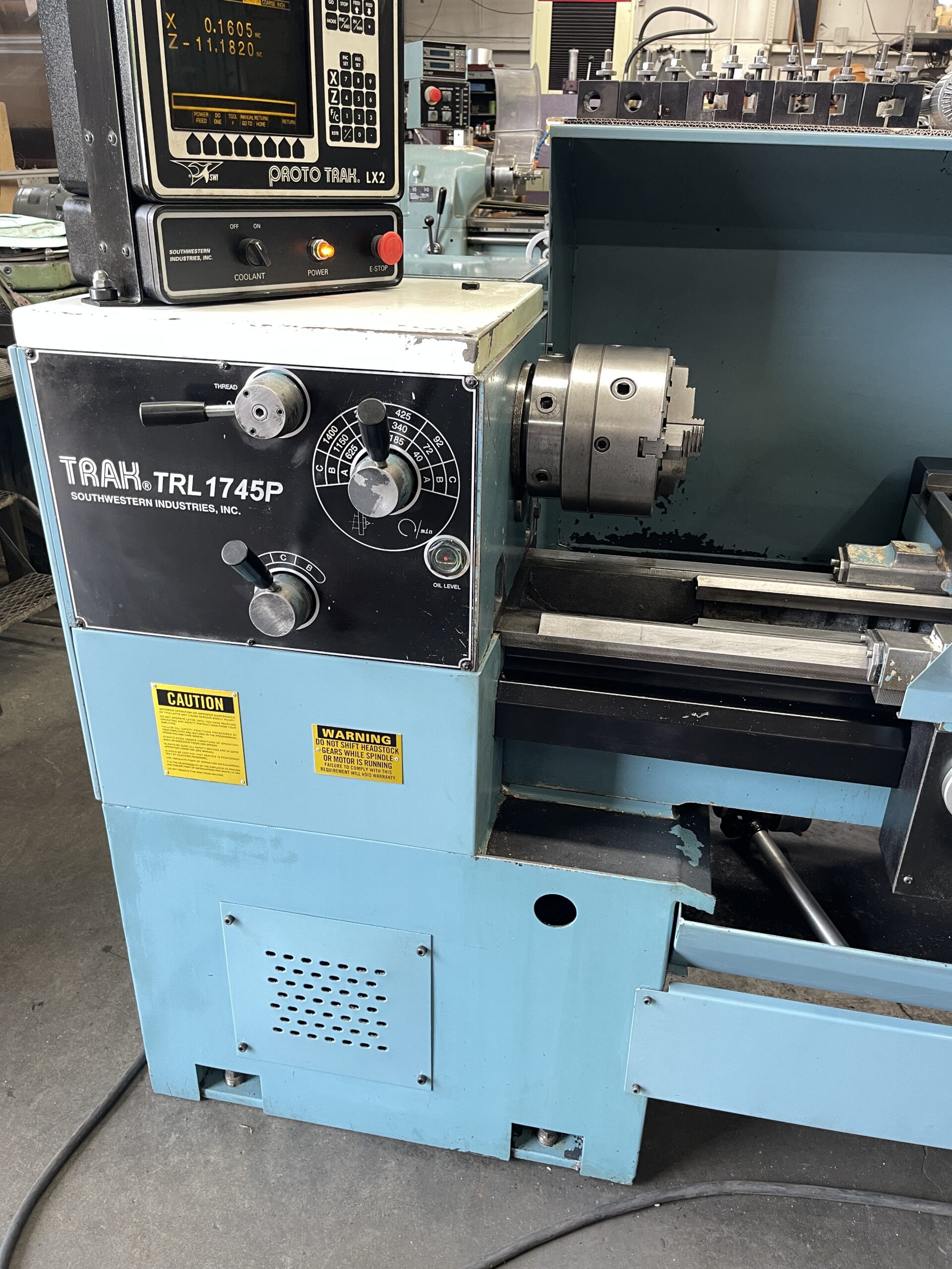 SOUTHWESTERN INDUSTRIES TRAK TRL 1745P LATHE - Image 6
