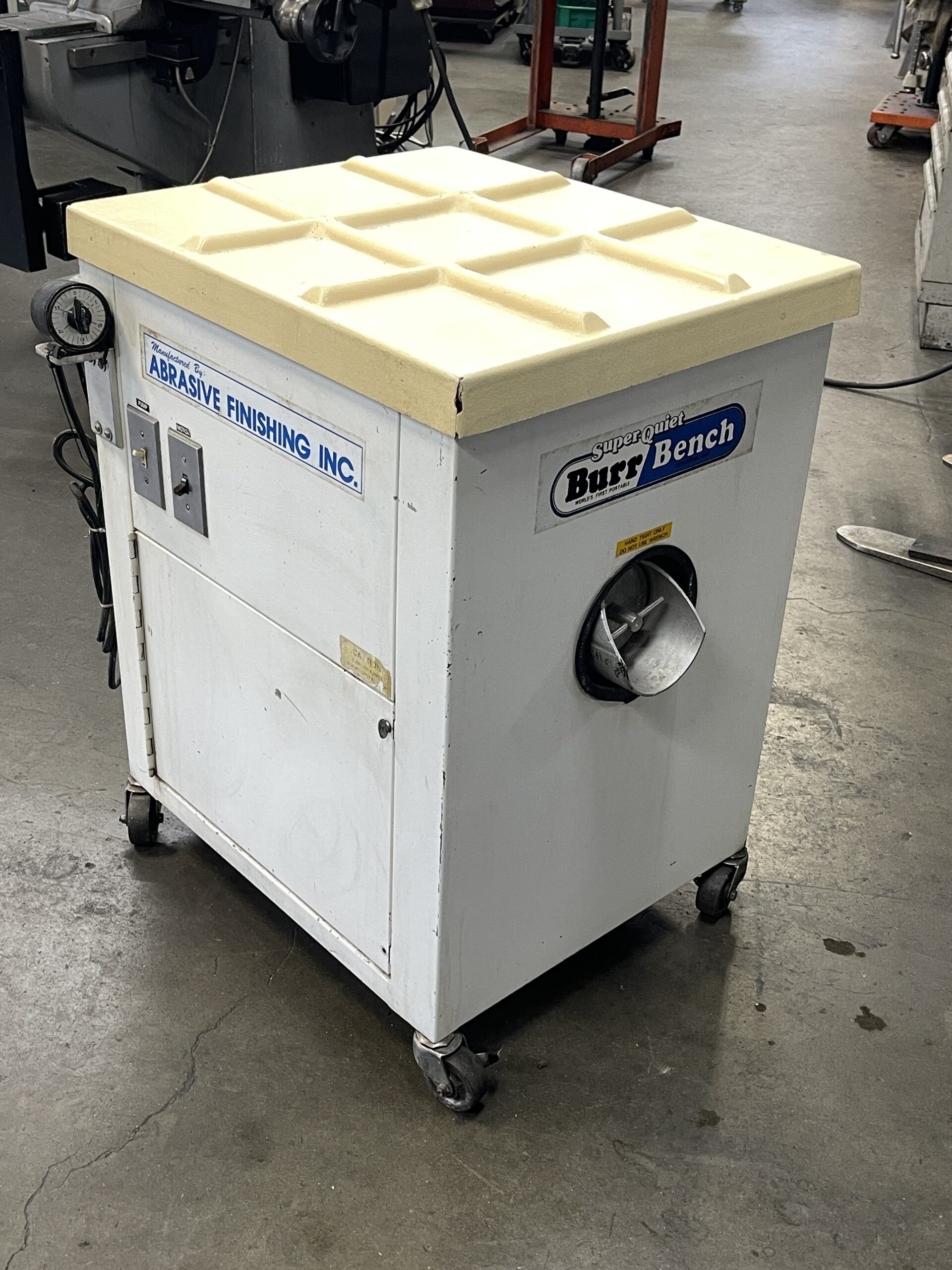 Burr Bench Model 2016, Abrasive Finishing Tumbler - Image 2